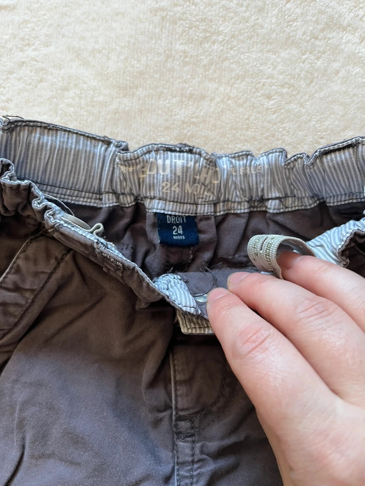 pantalon bébé confortable et stylé 2 ans 🤎 – photo 2